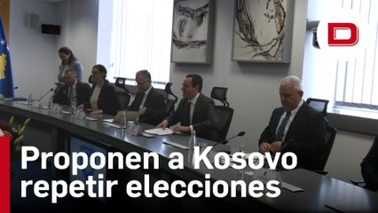 Macron y Scholz proponen a Kosovo repetir las polémicas elecciones municipales
