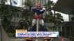 Giant inflatable Voltes V figure, tampok sa GMA; Mga Kapuso, kanya-kanyang pa-picture | BT