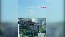 Arnavutköy'de Yangında Mahsur Kalanları İtfaiye Kurtardı