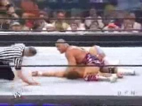 Rey Mysterio, Edge & John Cena vs Eddie.