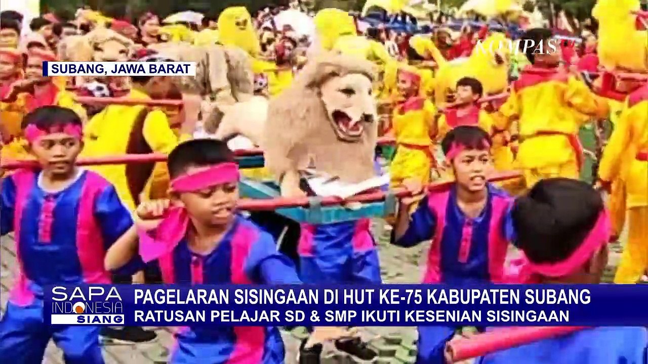 Rayakan HUT Ke-75 Kabupaten Subang, Ratusan Pel...