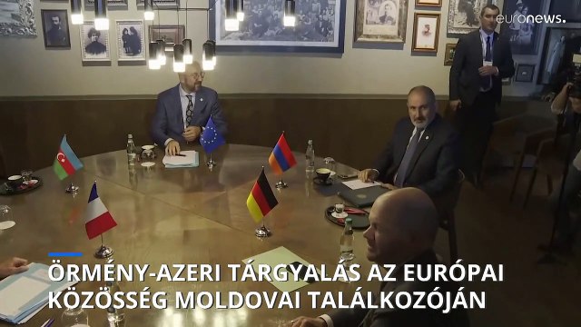 Örmény-azeri tárgyalások az Európai Közösség moldovai csúcsán
