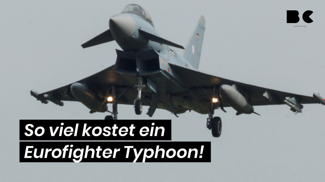 So viel kostet ein Eurofighter Typhoon!