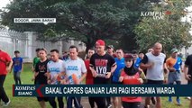 Ganjar Ditemani Bima Arya, Lari Pagi di Stasion Pekansari Bersama Warga Bogor