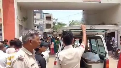 मुरैना: एक साथ उठी पिता पुत्र की अर्थी, वीडियो देख दहल उठा कलेजा