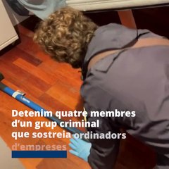 Desmantelado un grupo criminal que sustrajo 250 ordenadores de empresas metropolitanas