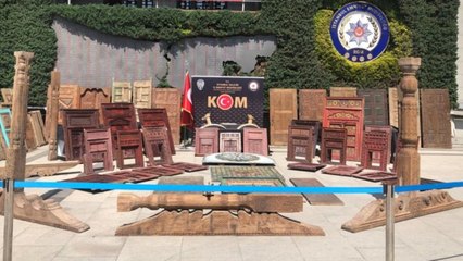 Tarihi kapılar satılmadan operasyonla ele geçirildi