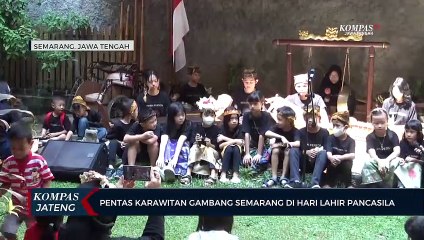 Pentas Karawitan Gambang Semarang di Hari Lahir Pancasila