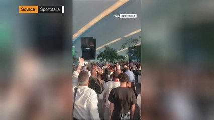 Roma fans harass referee Anthony Taylor at airport