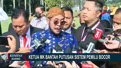 Bantah Isu Bocornya Putusan MK, Ketua MK: Sistem Pemilu Tengah Diproses, Belum Diputuskan!