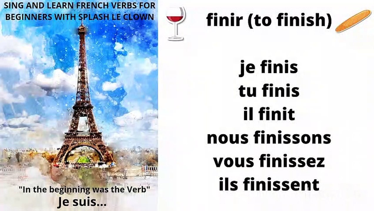 Learn 13 French Verbs  with music (Bach Hip-Hop)