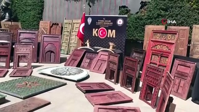 Tarihi eser kaçakçılarının deposundan çıkanlar şaşkına çevirdi