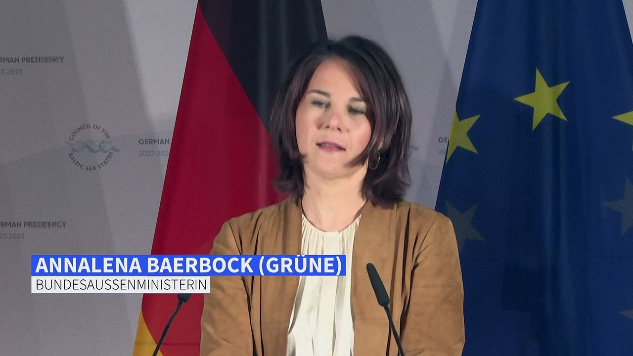 Baerbock: Vertrauen in Russland ist dahin