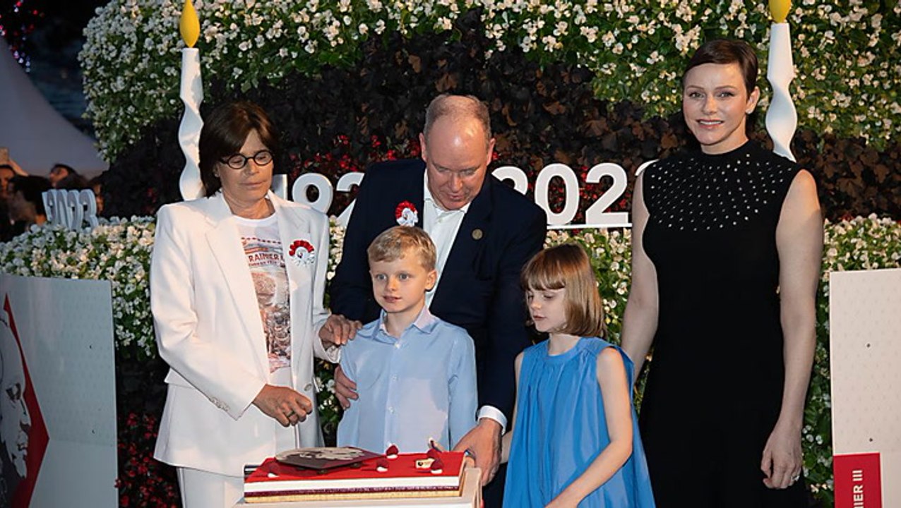 Neue bilder: monaco-zwillinge sind charlenes mini-mes