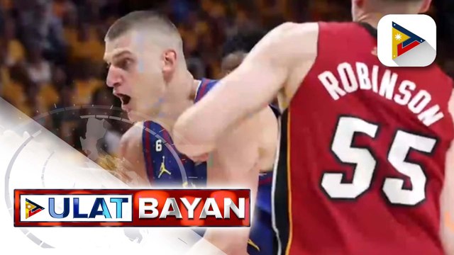 Denver Nuggets, wagi vs. Miami Heats sa 1st game ng NBA finals