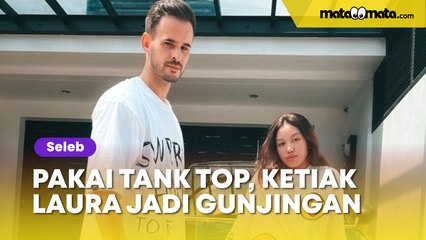 Pakai Tank Top Jawab Isu Pacari Antonio Dedola, Ketiak Laura Meizani Jadi Gunjingan: Kok Hitam?