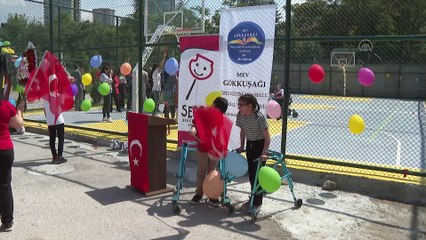 ANKARA - TFF, Serebral palsili çocuklar için futbol etkinliği gerçekleştirdi