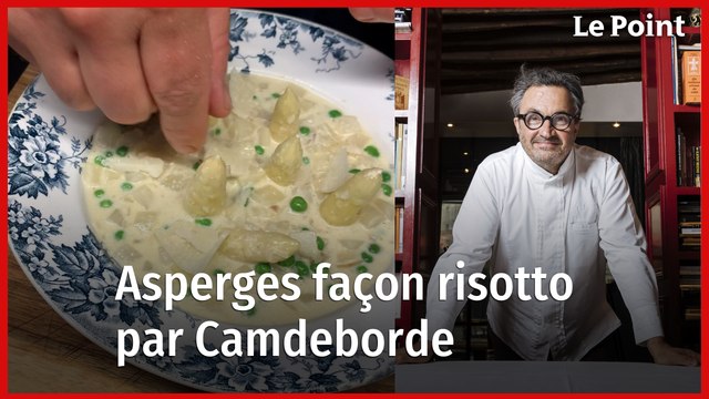 Asperges façon risotto, une recette facile d' Yves Camdeborde