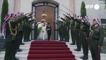 Ürdün Veliaht Prensi Al Hussein bin Abdullah ile Rajwa Al Seif evlendi! İşte göz kamaştıran düğünden kareler