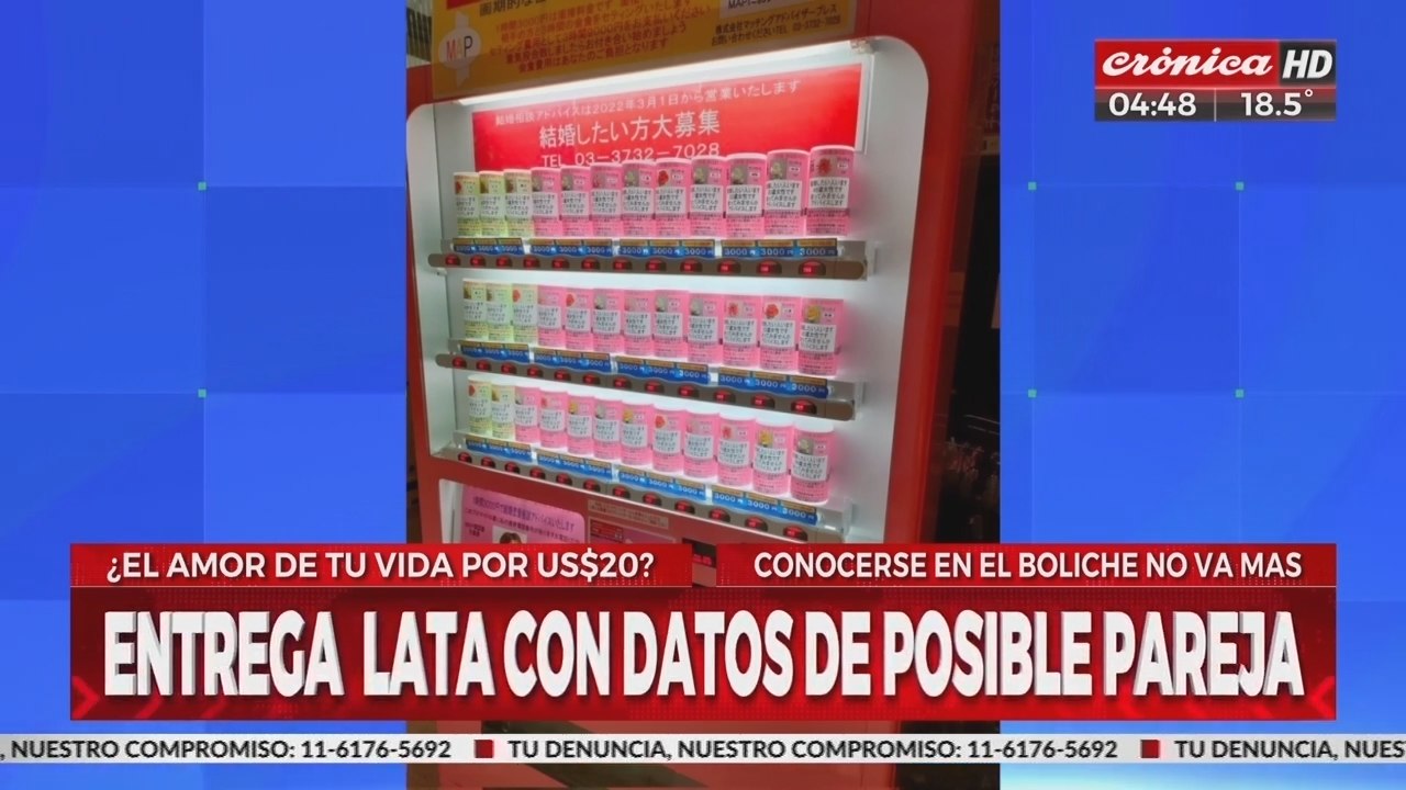 Polémica por máquinas expendedoras de "pareja i...