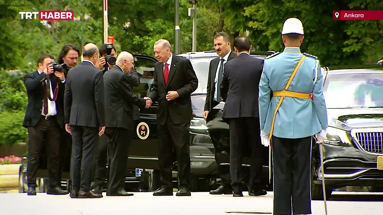 Cumhurbaşkanı Recep Tayyip Erdoğan Meclis'te