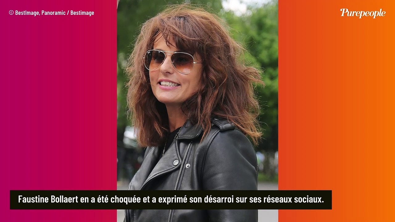 Faustine Bollaert choquée par des "images insupportables" : l'animatrice pousse un gros coup de gueule