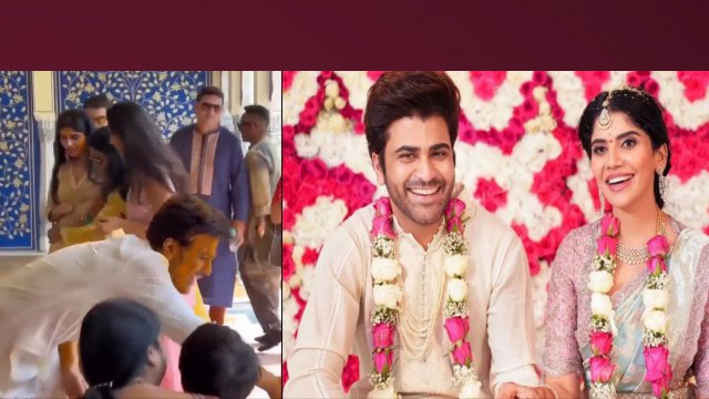 Sharwanand హాల్దీ ఫంక్షన్ వీడియో వైరల్..Sharwanand Weds Rakshita Reddy | Telugu FilmiBeat