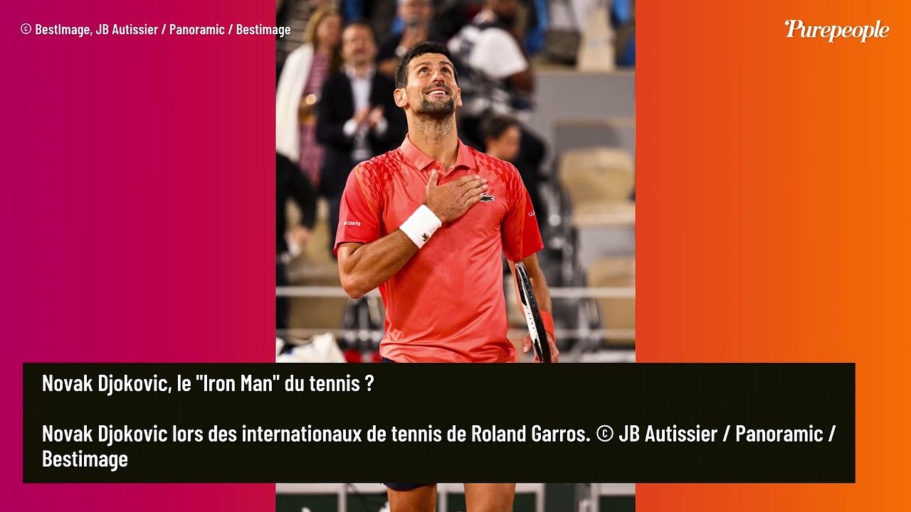 Novak Djokovic, le "Iron Man" du tennis mondial ? Cette étonnante technologie qu'il utilise à Roland-Garros