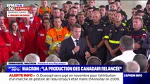 Incendies: Emmanuel Macron explique le fonctionnement de la nouvelle 
