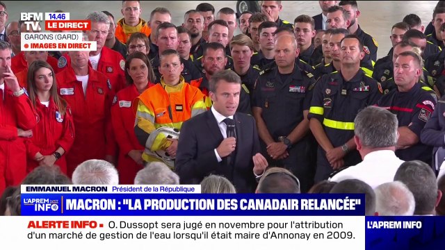 Incendies: Emmanuel Macron explique le fonctionnement de la nouvelle météo feux de forêts