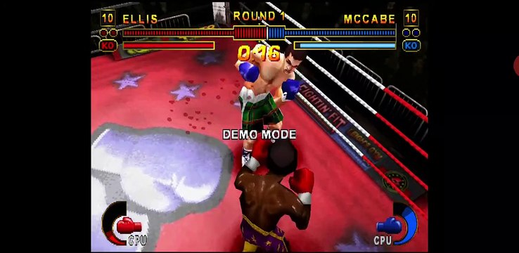 Mike Tyson Boxing 2000 new on 2020 Game on PS1. Game intro, demo, and first round MIKE TYSON FIGHT(1)