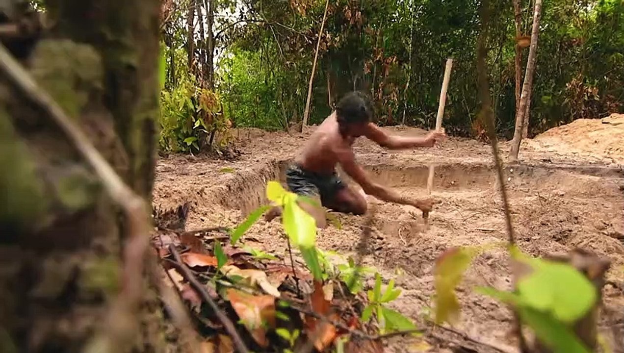 72Days In Jungle And Underground Building