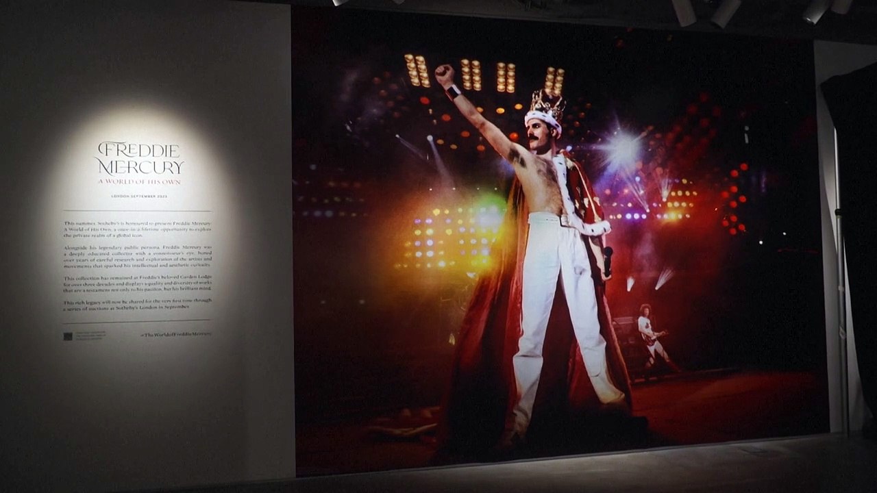 Sotheby's versteigert Nachlass von Freddie Mercury