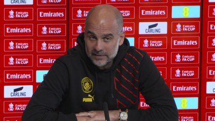 Guardiola focussed on best Utd as City have no injury worries ahead of FA CUP final