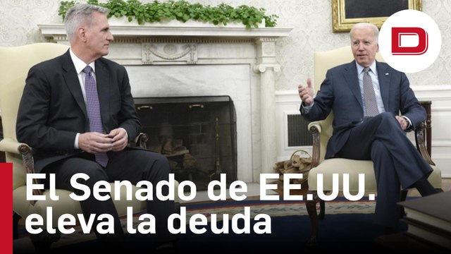 El Senado de EE.UU. aprueba elevar el techo de deuda y evita la suspensión de pagos del país