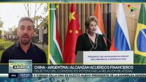 Argentina y China establecen importantes acuerdos comerciales y financieros
