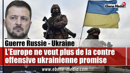 Certains pays européens appellent à stopper la contre offensive ukrainienne