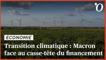 Transition climatique: Emmanuel Macron face au casse-tête du financement