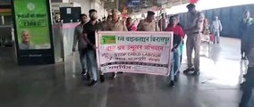 Joint campaign of GRP and Railway Child Line reached among the people