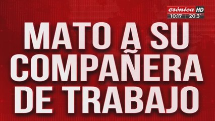 Horror en Saladillo: Trabajador asesina a su compañera y se quita la vida ⚠️