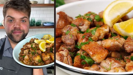 How to Make Garlic Butter Chicken Bites