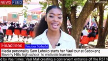 Sam Lehoko visited a school in Sebokeng, Beverly Hills High | Quick Feed with Precious Mphuthi