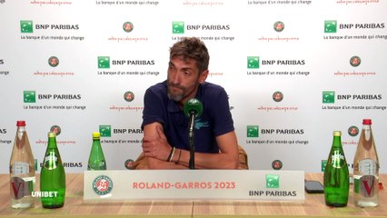 Roland-Garros 2023 - Nicolas Escudé : "Le bilan du tennis français, bah, il n'est pas bon... "