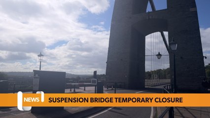 Bristol June 02 Headlines: Suspension bridge due to temporarily close