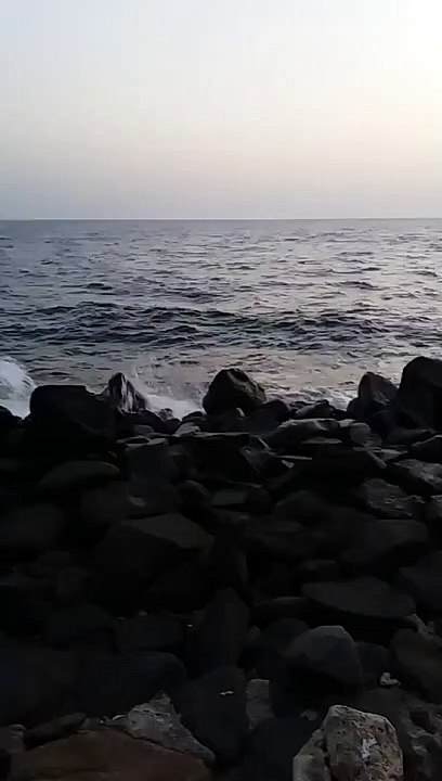 Beautiful evening view - Jeddah beach -  Saudi arabia
