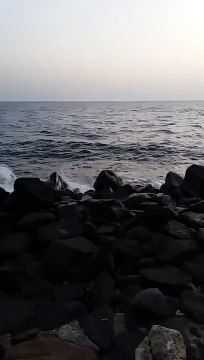 Beautiful evening view - Jeddah beach - Saudi arabia