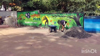 परमहंस घाट पर मरम्मत कार्य शुरू