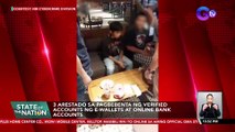 3 arestado sa pagbebenta ng verified accounts ng e-wallets at online bank accounts | SONA