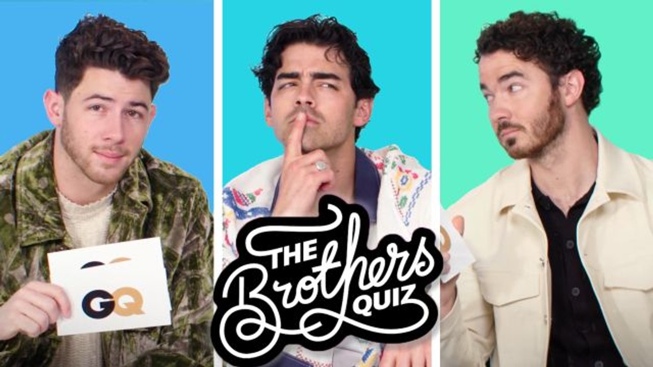Joe, Kevin and Nick Jonas Take a Jonas Brothers Quiz