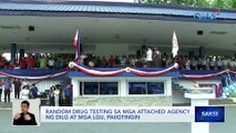 Random drug testing sa mga attached agency ng DILG at mga LGU, paiigtingin | Saksi